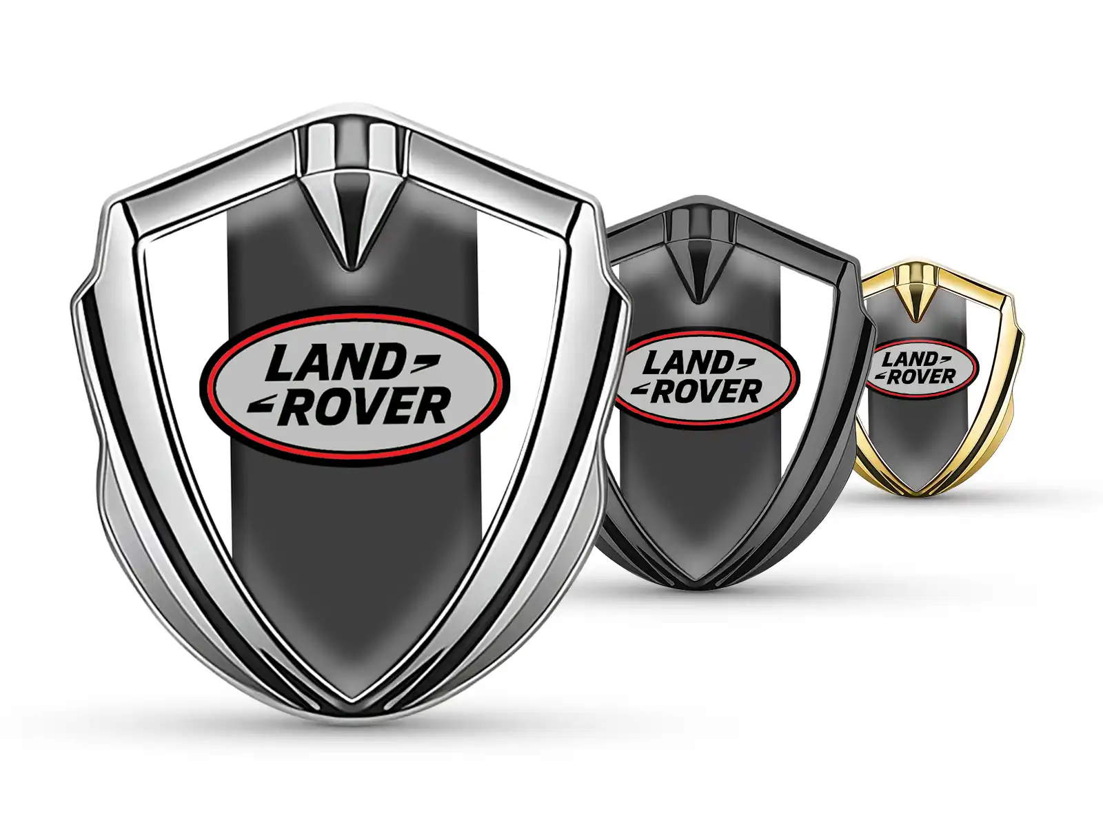 Land Rover Emblema Metallico Badge Disegno Max Robusto